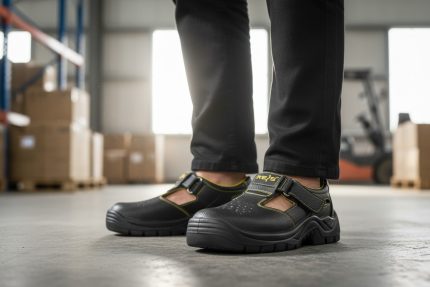 Сандалі BRYES-S-OB Raw-Pol коров'яча шкіра — захисне спецвзуття купити Дніпро